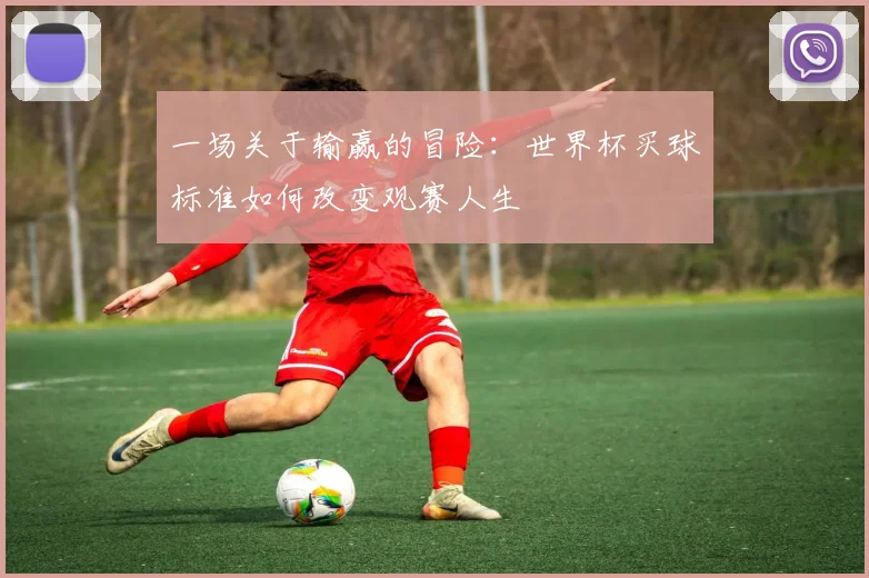一场关于输赢的冒险:世界杯买球标准如何改变观赛人生