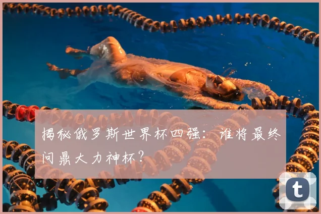 揭秘俄罗斯世界杯四强:谁将最终问鼎大力神杯?