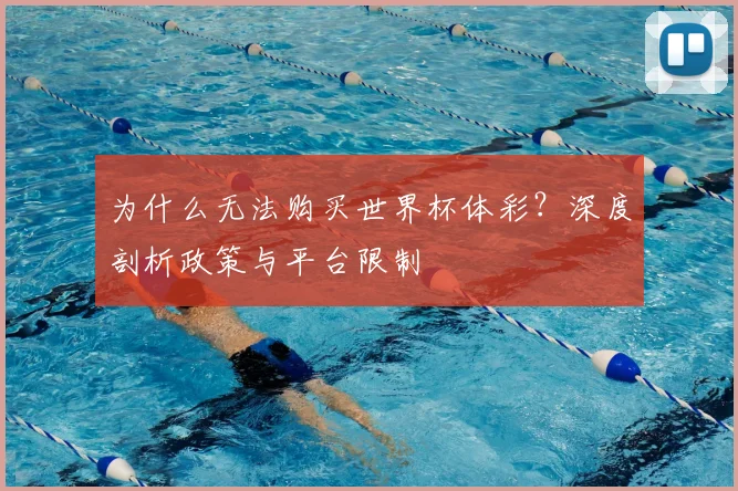 为什么无法购买世界杯体彩?深度剖析政策与平台限制