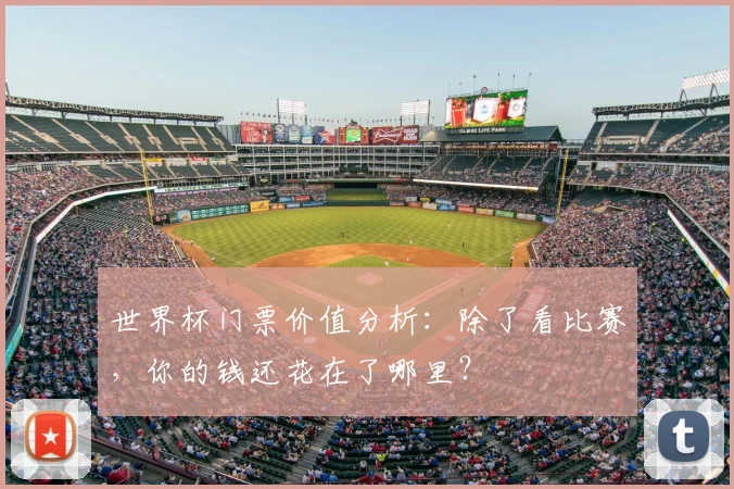 世界杯门票价值分析:除了看比赛,你的钱还花在了哪里?