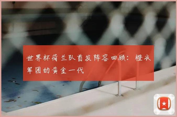 世界杯荷兰队首发阵容回顾:橙衣军团的黄金一代